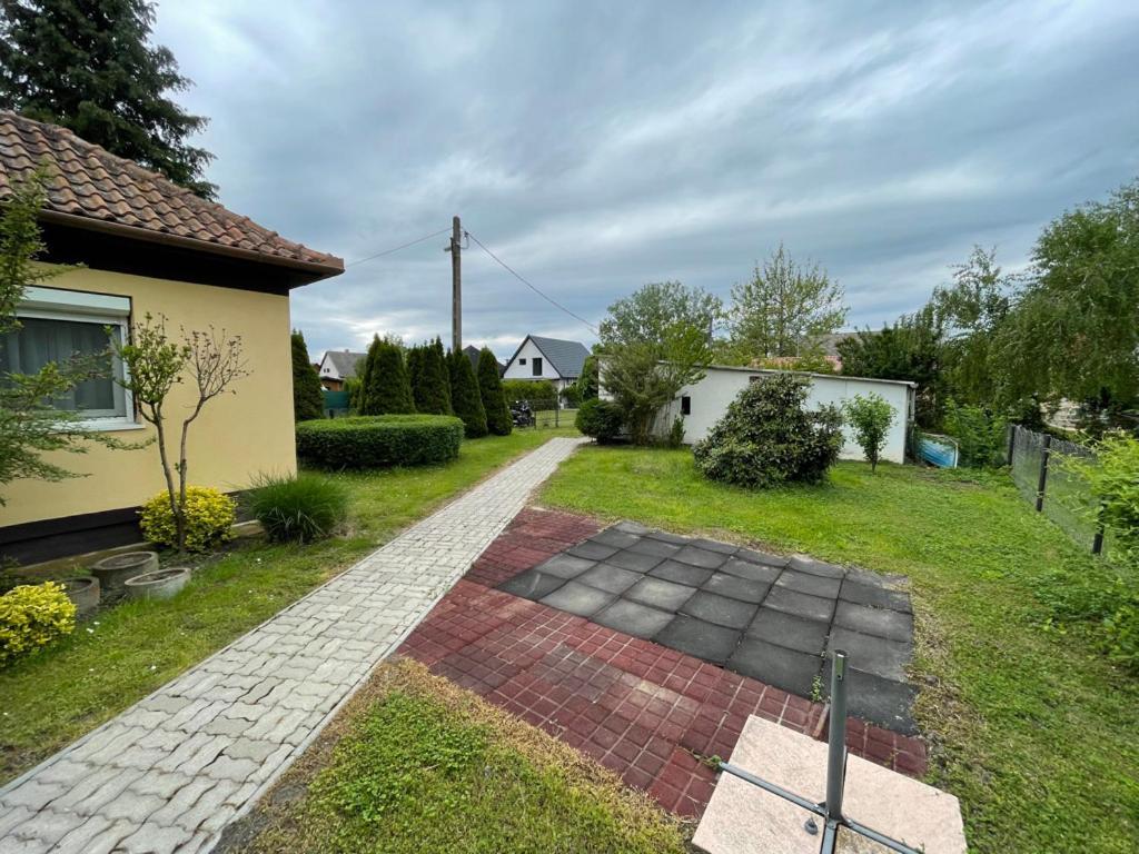 Ágnes Nyaralóház Balatonmáriafürdő Esterno foto